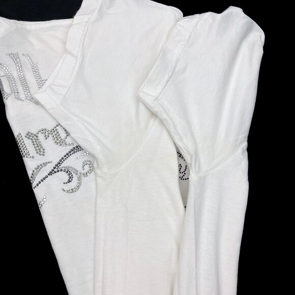 Rawyalty Couture Y2K Rhinestone Stud Roman Soldier Design USA Mens XL X-Large - Picture 4 of 7